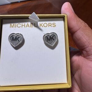 Michael Kors Heart Earrings